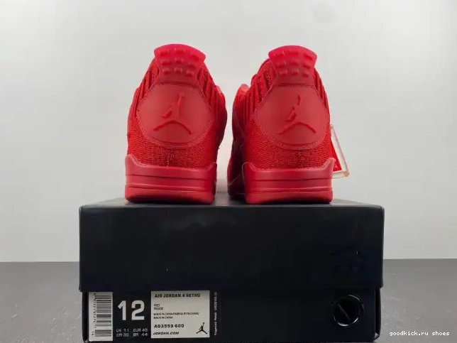 Rep Jordan Retro Red AQ3559-600 4 Flyknit 0621